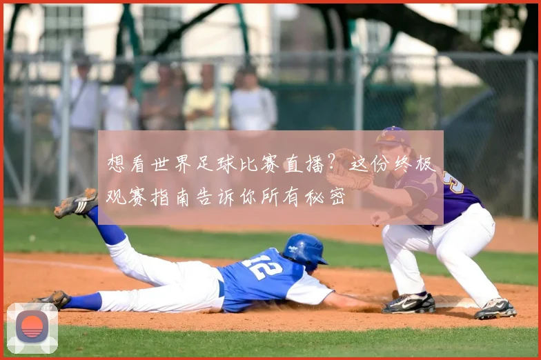 想看世界足球比赛直播？这份终极观赛指南告诉你所有秘密